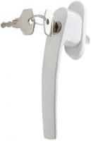 Ручка оконная узкая с ключом