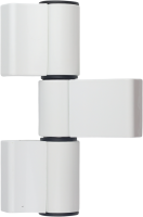 Петля DORF для алюм. дверей, 3-х секционная, с подшип, с крепежом для холод. алюм. (1к.-30 шт)