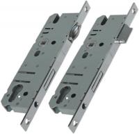 ANBO Закрытый врезной замок, аналог KFV с фалевой и роликовой защёлками, 35 мм, Роликовая защёлка