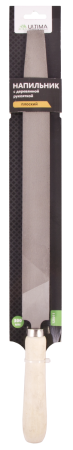 Напильник ULTIMA, плоский, деревянные рукоятки