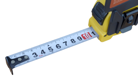 Рулетка Ultima Lite, 5мх25мм, обрезиненный пластиковый корпус