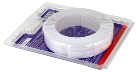 Бордюрная лента 11х11мм, белый, 3.35м, ULTIMA