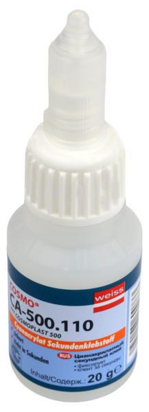 COSMO CA-500.110 Клей секундный, 20 гр (COSMOPLAST 500)