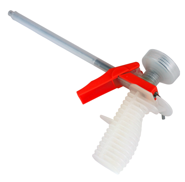 Пистолет для монтажной пены, пластиковый, прозрачный, Boxer